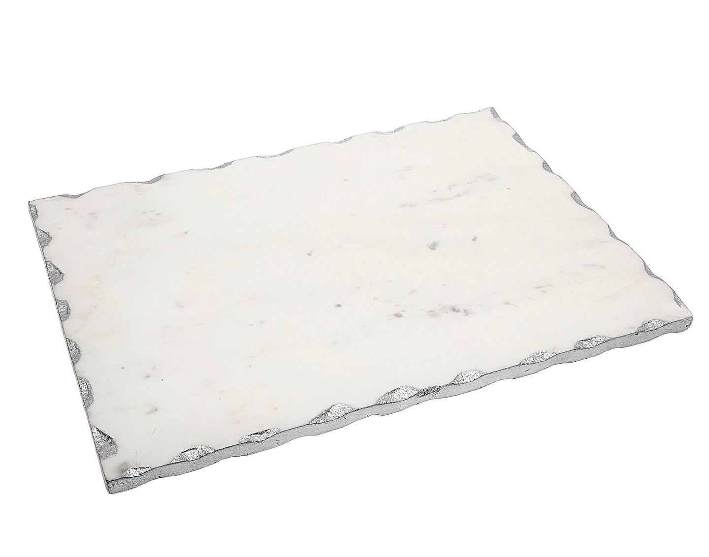 Marble Board Silver Edge