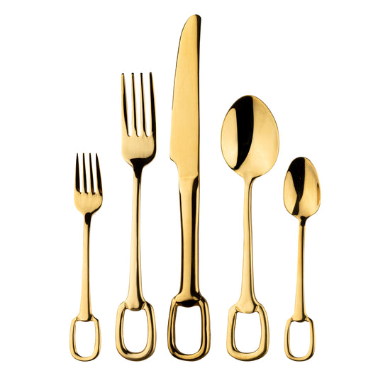 Gold Keychain Flatware