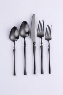 Irene Black Flatware