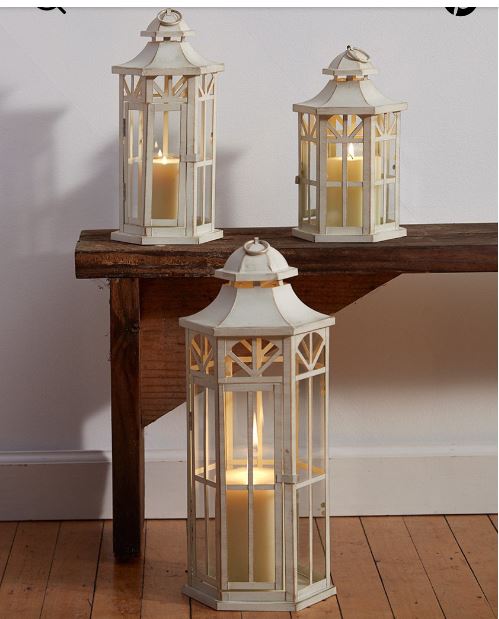 White Rust Lanterns