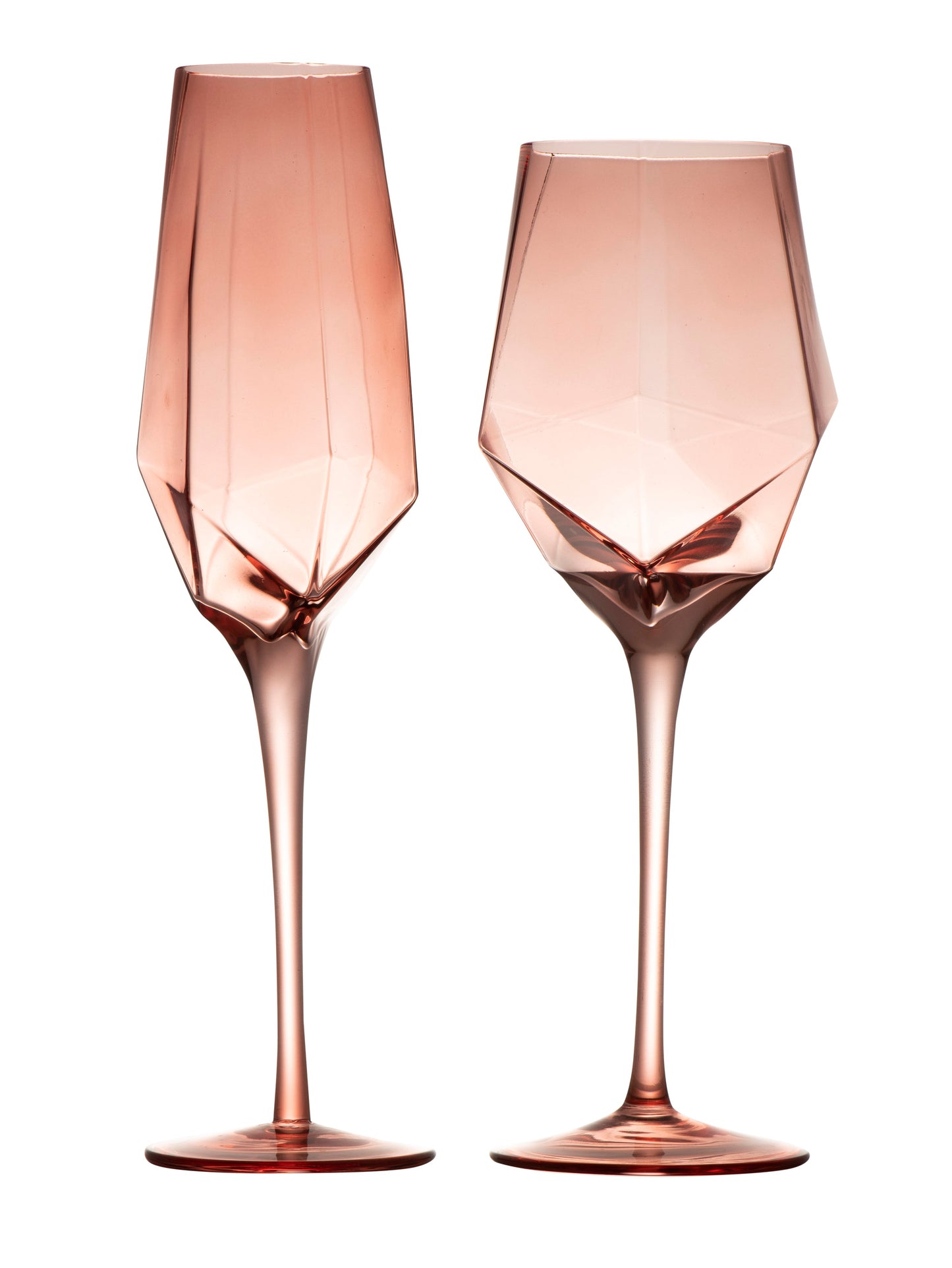 Sparkle Blush Glass