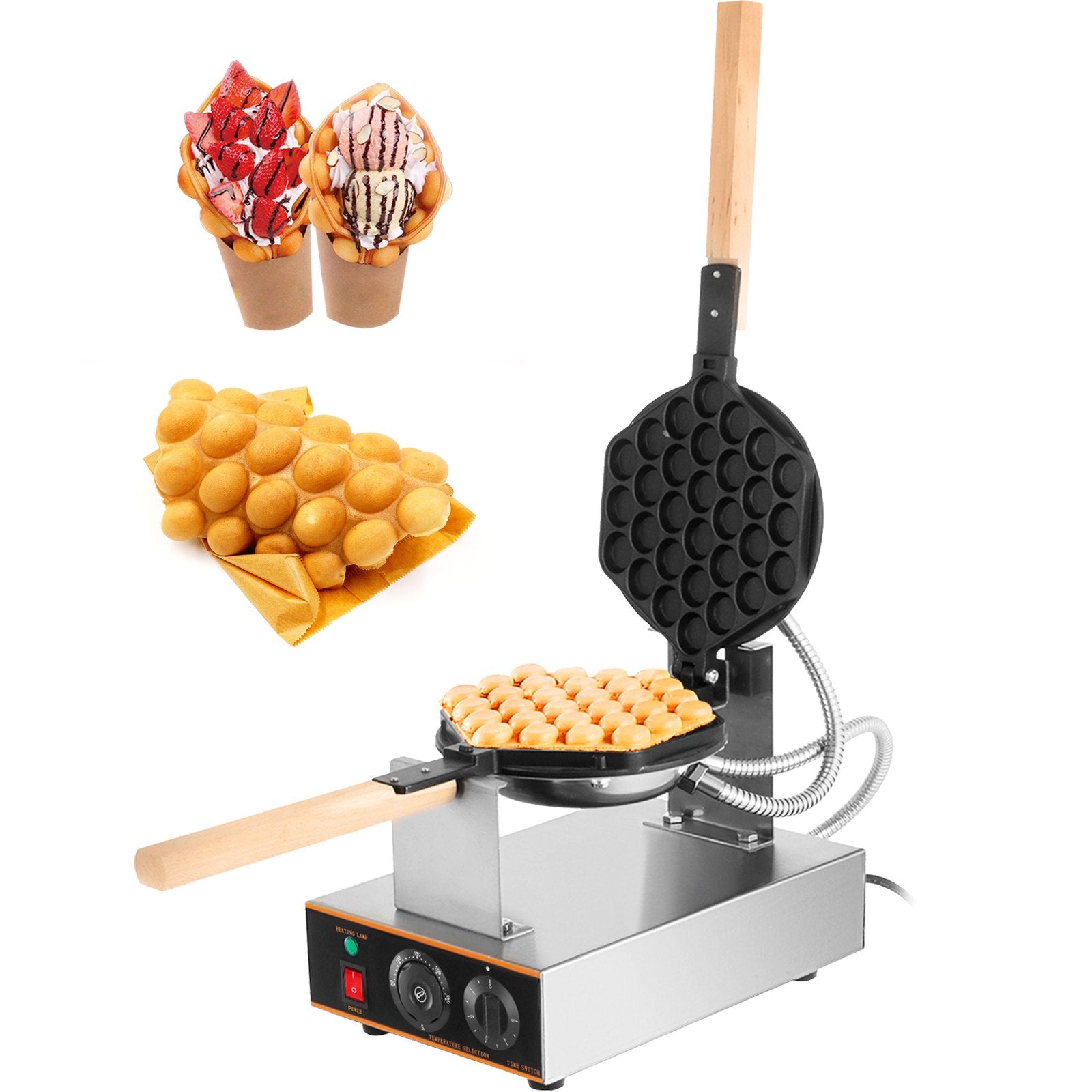 Single Waffle Machine Silver Spoon Party Rental